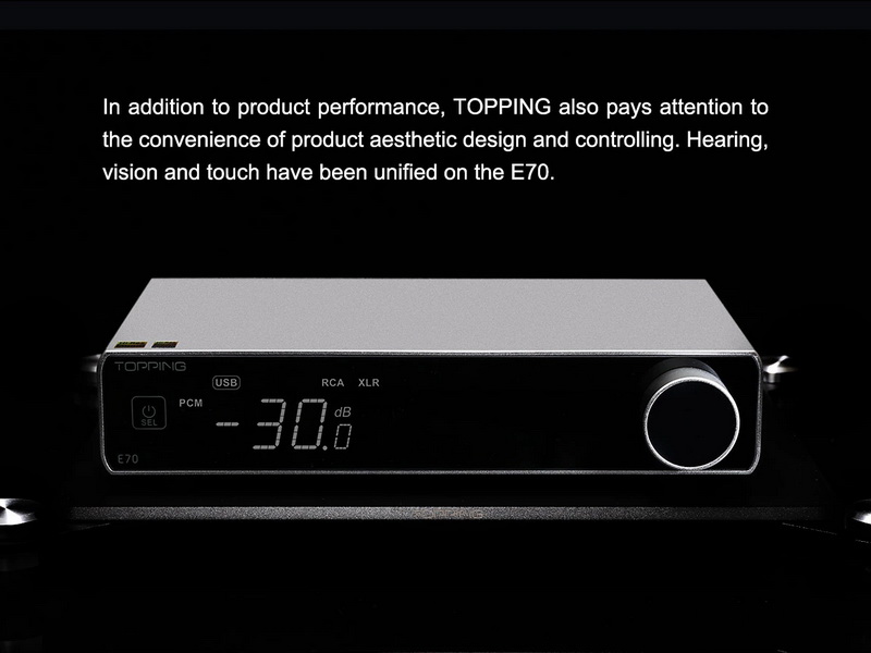 ขาย Topping E70 DAC ตั้งโต๊ะ รองรับ Dual Hi-Res ประกันศูนย์ไทย