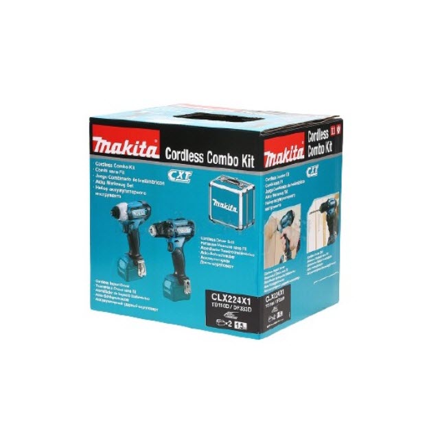 สว่านไขควงไร้สาย+ไขควงกระแทกไร้สาย Makita มากีต้า รุ่น DF333DZ+TD110DZ (แท้) ##