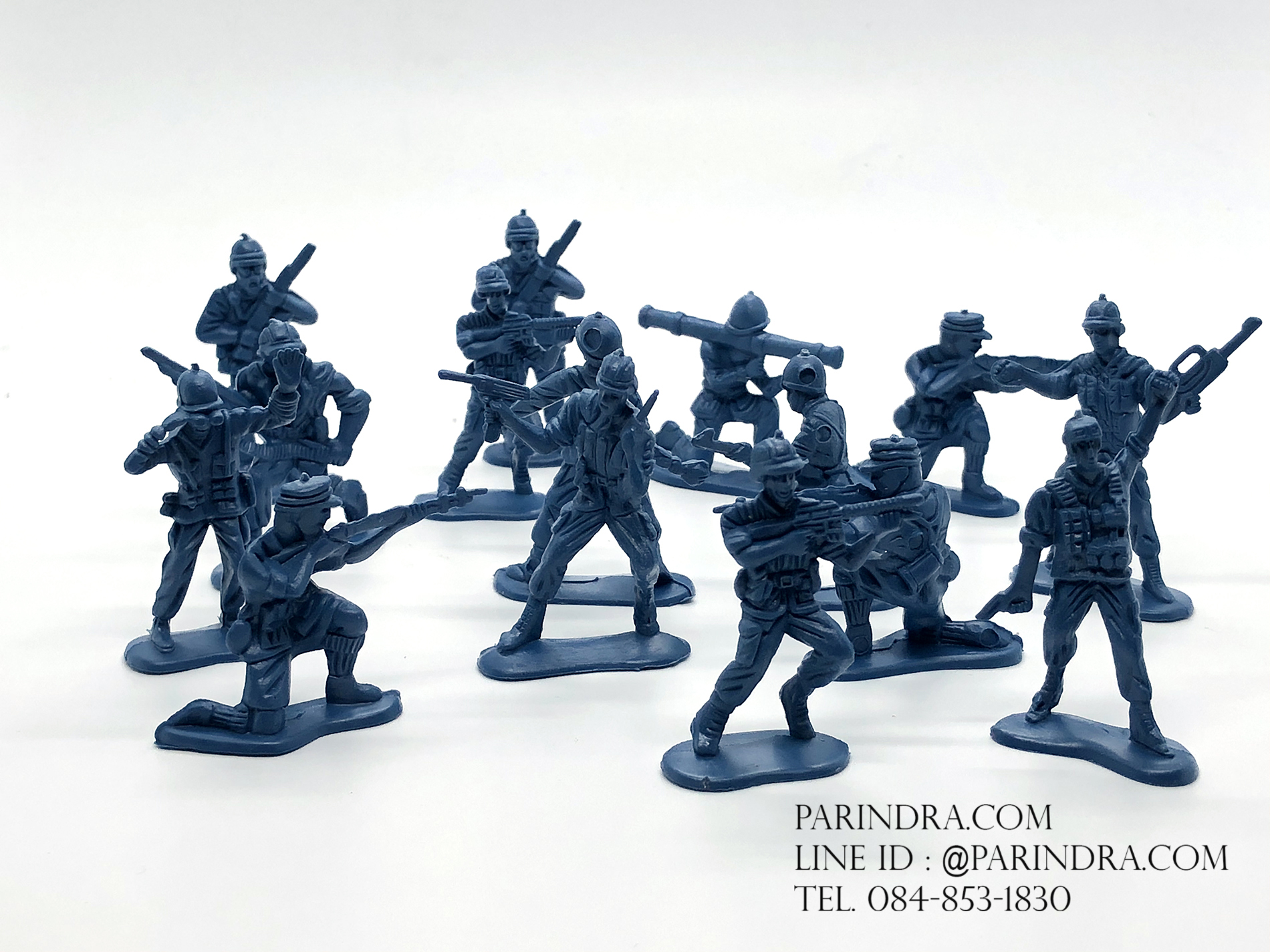 โมเดลทหารจิ๋ว สีน้ำเงิน