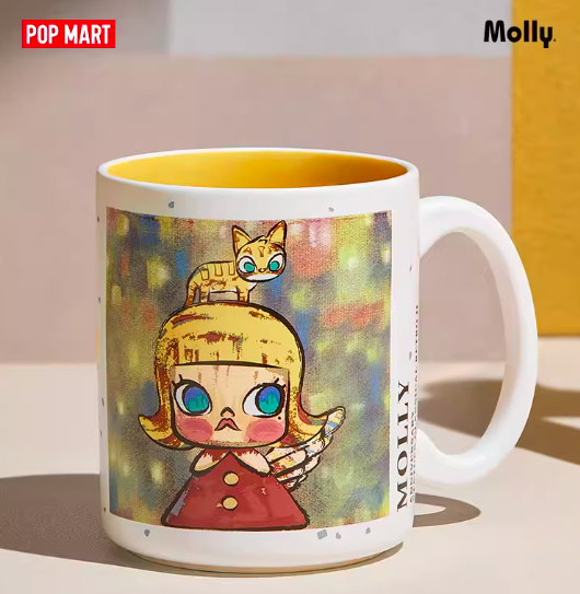 PRE. แก้วน้ำ POPMART MOLLY ของแท้ 100% (นำเข้า 14-25 วัน )