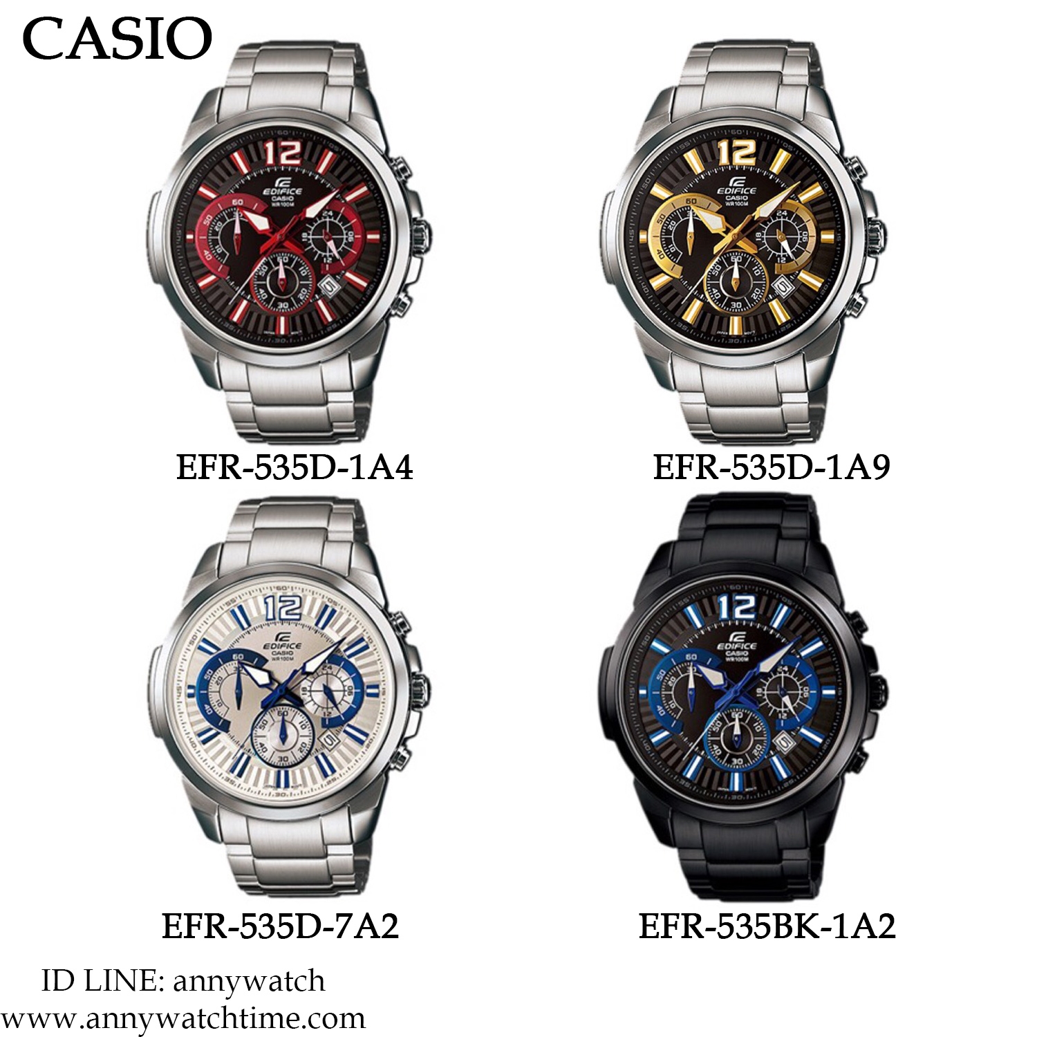 EDIFICE EFR-535D-7A2