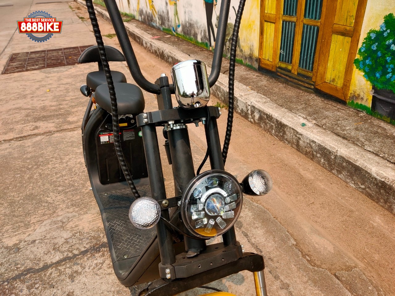 สกูตเตอร์ไฟฟ้าล้อโต HORECA C07A | มอเตอร์ 1500W แบต 60V/20Ah วิ่งไกล 50-60 กม.