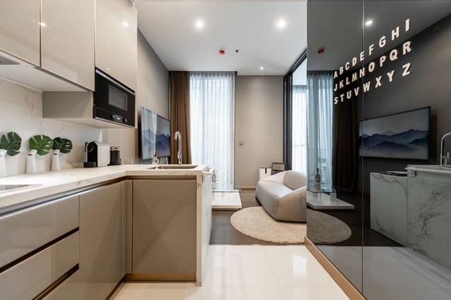 ให้เช่าคอนโด ดิ เอส อโศก ชั้น 9 ขนาด 35.79 ตรม.ห้องสวย ตกแต่งครบ เฟอร์ครบ ใกล้ BTS อโศก