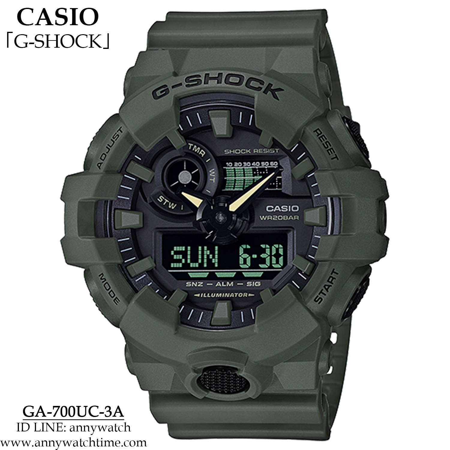 G-SHOCK GA-700UC-3A