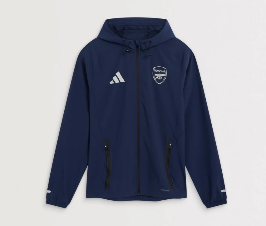 เสื้อแจ็คเก็ตอาร์เซนอลของแท้ 2025-26 Vis Tech Jacket ของแท้