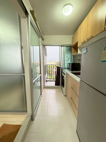 ให้เช่า ดีคอนโด รามอินทรา ตึก C 30 ตร.ม.ห้องมุม เฟอร์ครบ พร้อมอยู่