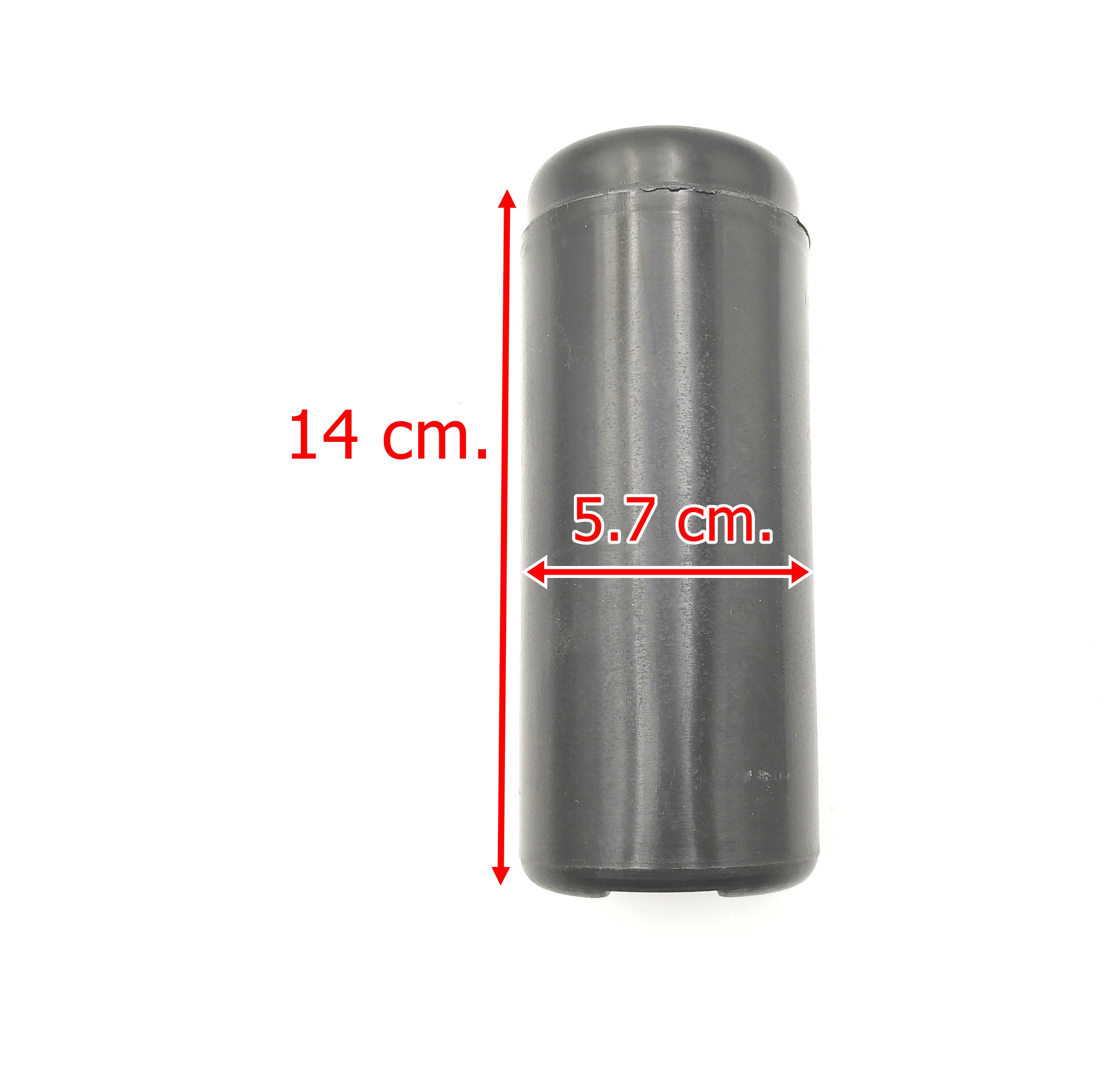 กระบอกใส่คอนเดนเซอร์, กระบอกใส่ CAP ดำ (PVC)