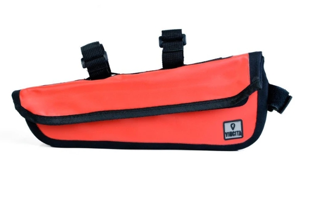 VINCITA Tir-angle Bag, B023WP กระเป๋าสามเหลี่ยมใต้เฟรม วัสดุกันน้ำ