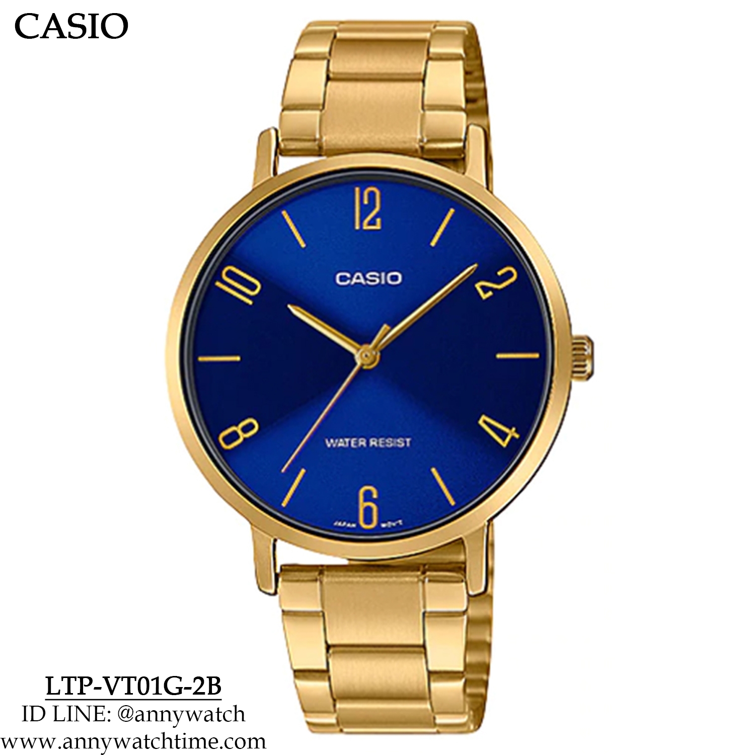 CASIO LTP-VT01G-2B