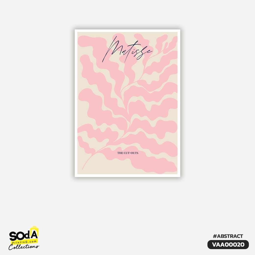 ภาพตกแต่งบ้านสำเร็จรูป PINK LEAF VAA00020 #SOdAcollection #ภาพตกแต่งบ้านสไตล์แอ็บสแตรค #ABSTRACT