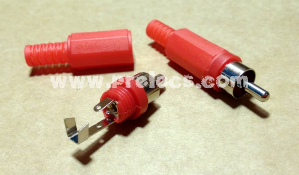 RCA Plug Red (อย่างดี)