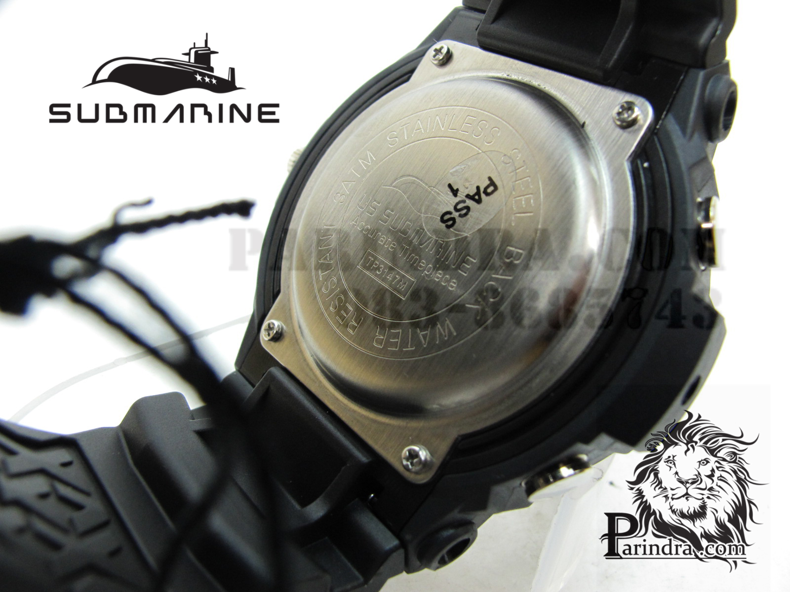 US submarine Protector รุ่น TP3147M สีดำตัดเหลือง