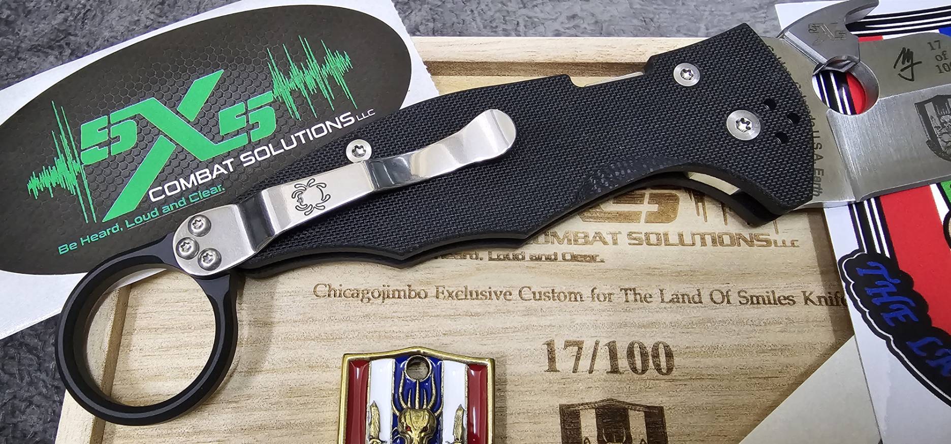 Chicagojimbo Exclusive for The Land of Smiles Knife Club