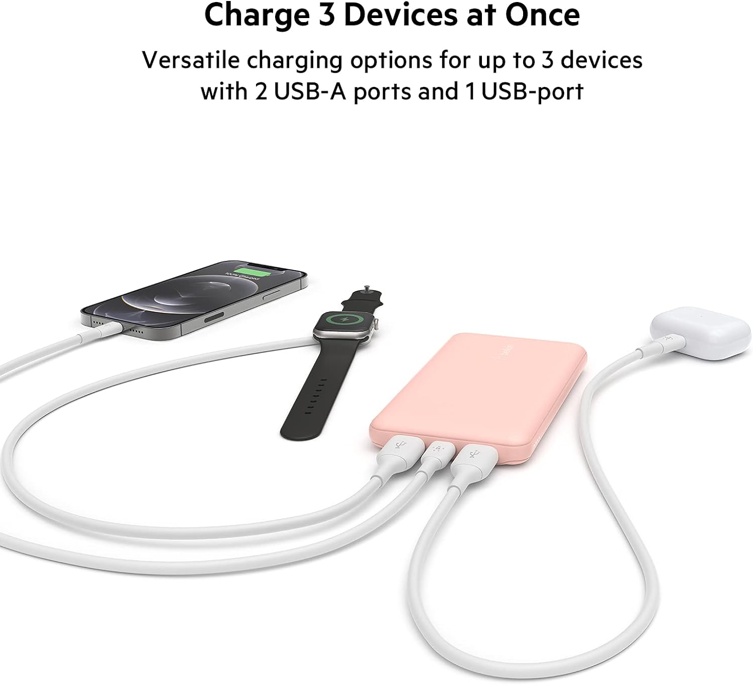 พาวเวอร์แบงค์ Belkin Powerbank Mobile Battery ขนาด 10,000 mA