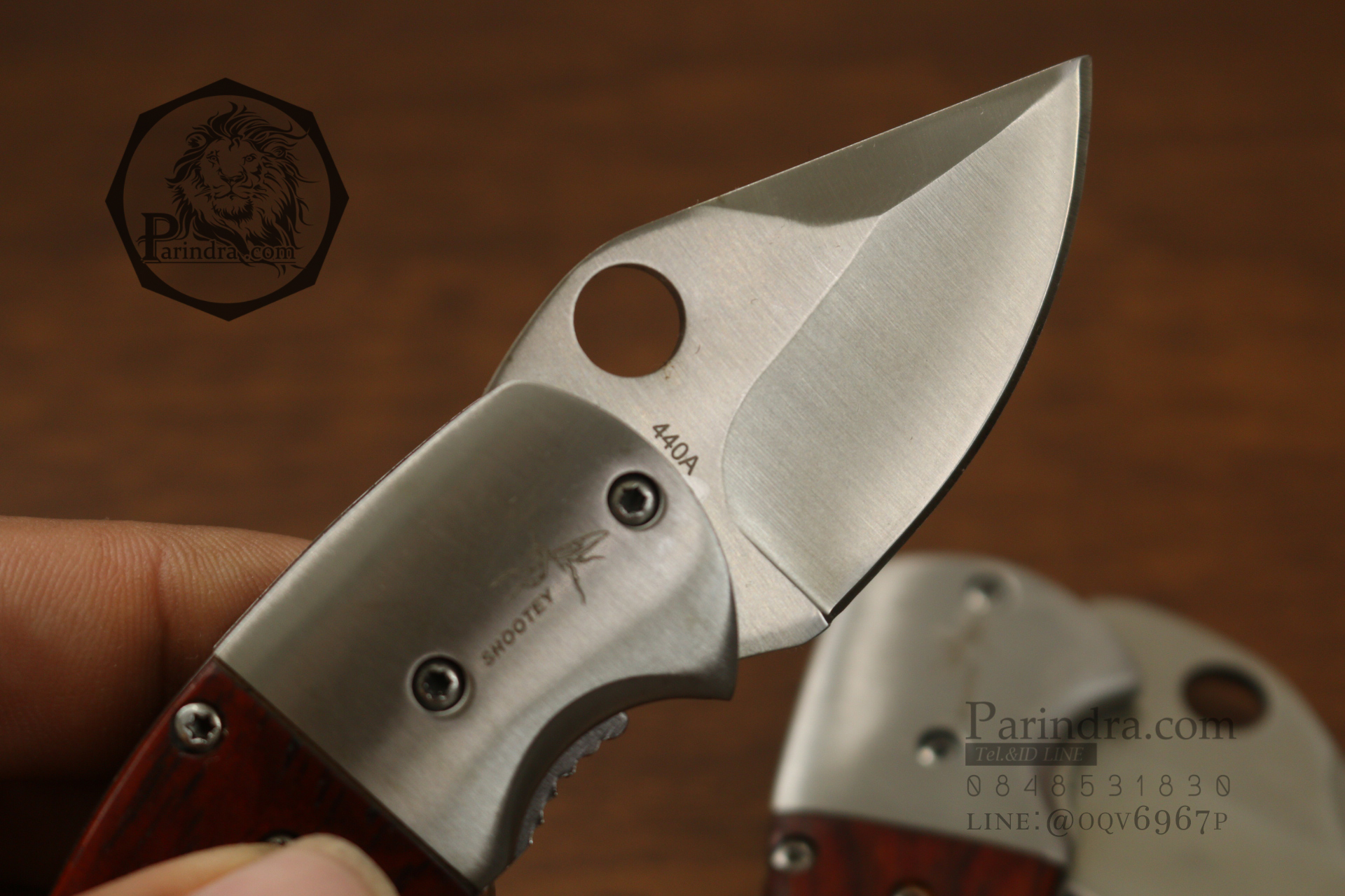 มีดพับ ตราตั๊กแตนตำข้าว Shootey อ้วน ป้อม สั้น ถึก