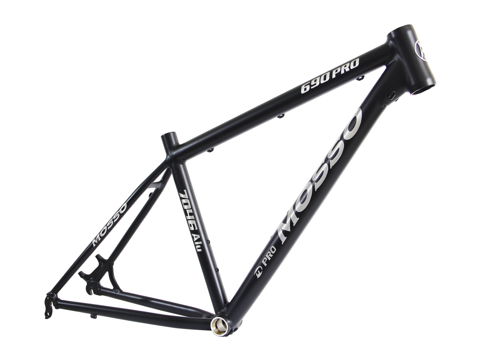 เฟรม MOSSO 690 PRO เฟรมอลูมิเนียมน้ำหนักเบาเพียง 1.26 กก. | 26" และ 27.5" | จักรยานเสือภูเขา XC มืออาชีพ