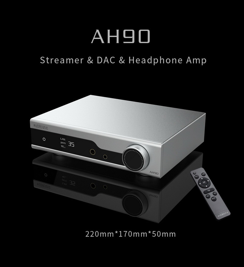 Gustard AH90 Streamer DAC/AMP ชิป AK4191+AK4499 รองรับ MQA, Roon Bridge ประกันศูนย์ไทย