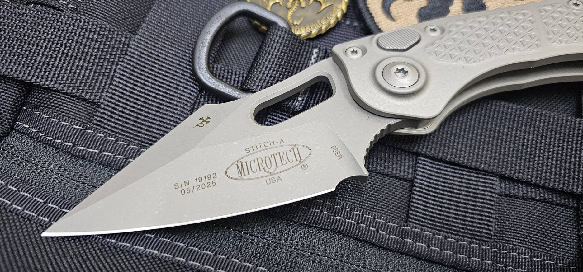 Microtech Stitch S/E - Apocalyptic Handle - Apocalyptic Blade