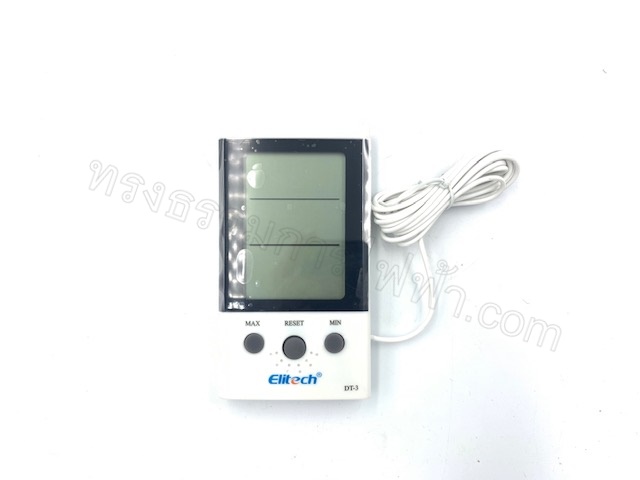 เครื่องวัดอุณหภูมิ ความชื้น แบบดิจิตอล ยี่ห้อ ELITECH (รุ่น DT-3)
