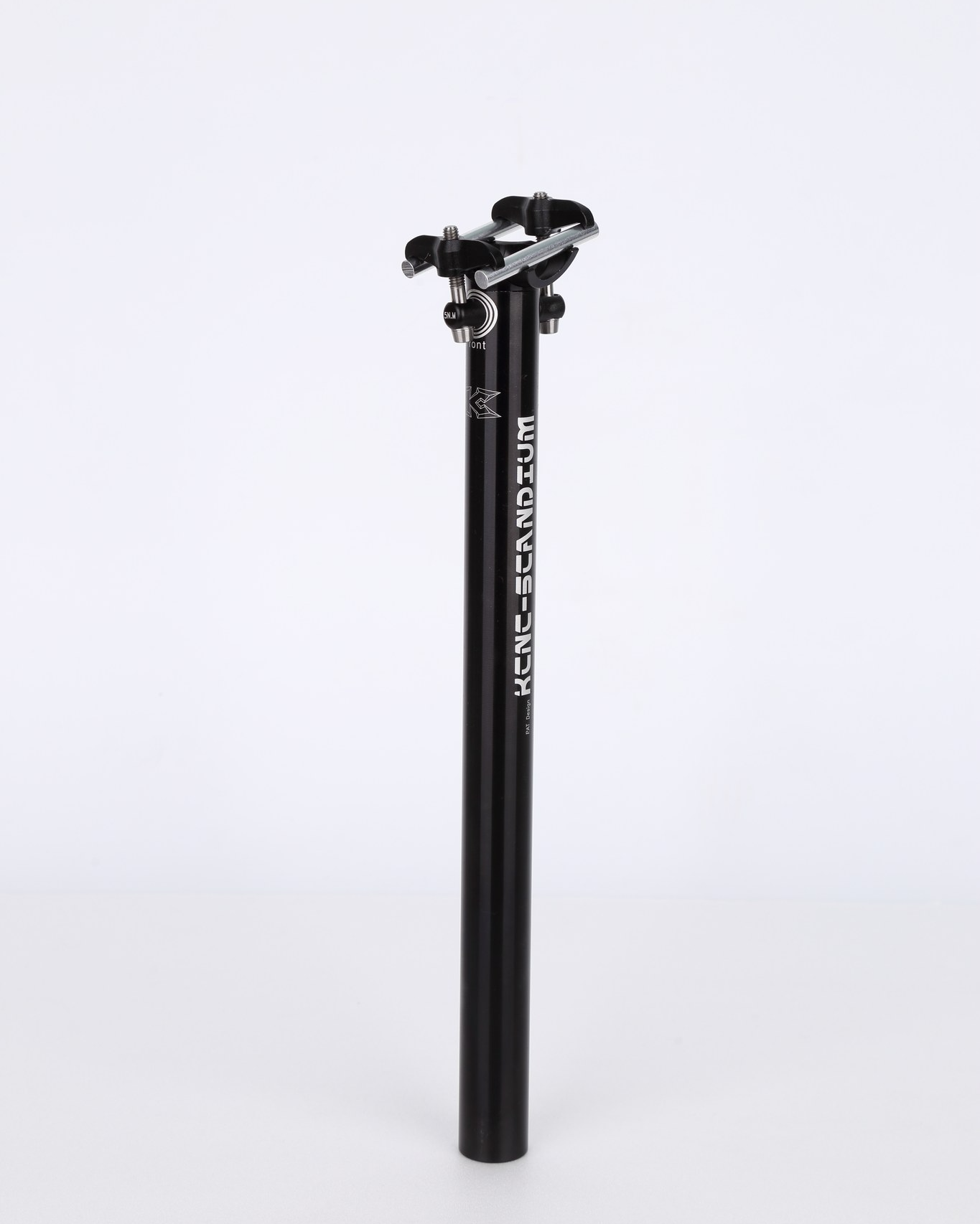 หลักอานตรงตัวท๊อปสุดเบา KCNC Ti Pro Lite SC Ti Bolts ขนาด 27.2*400 และ 31.6*400 ผลิตจาก Scandium พร้อมน็อตTitanium สำเนา
