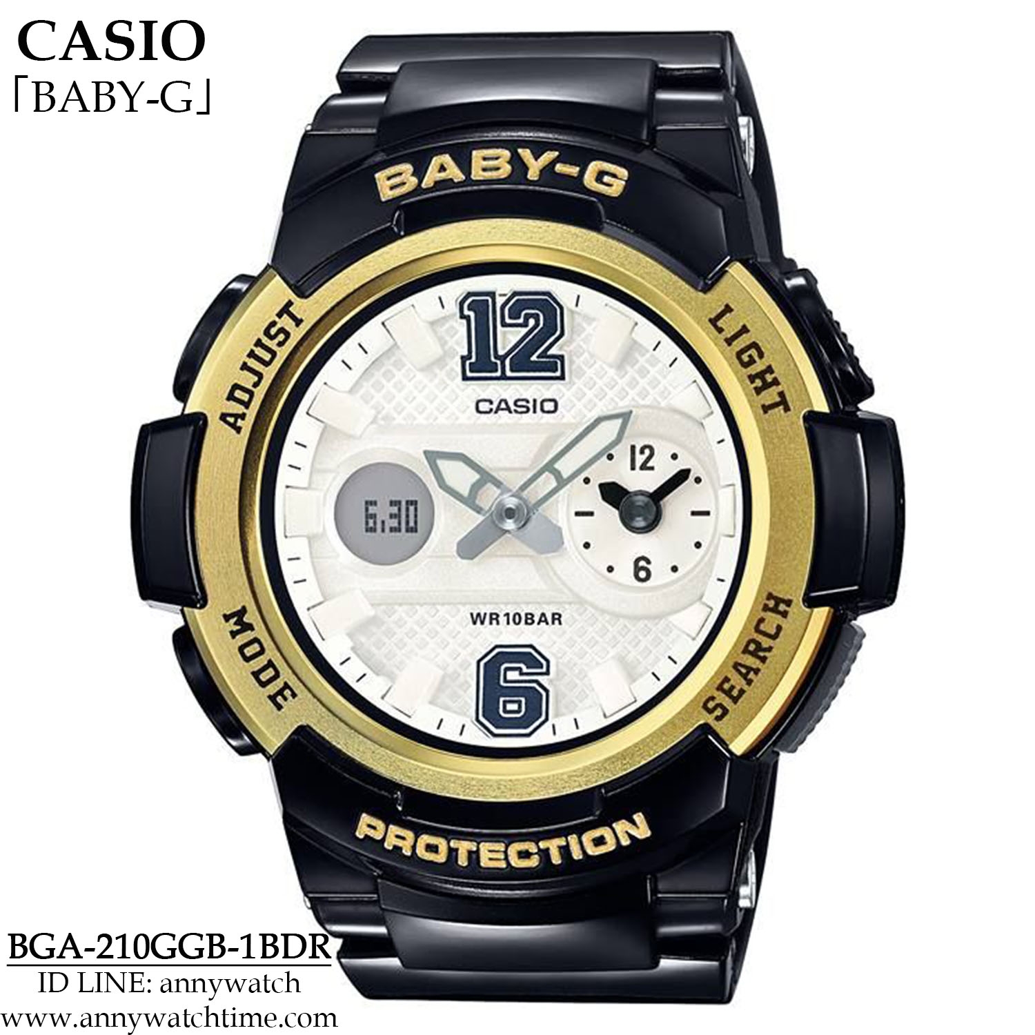 BABY-G BGA-210GGB-1BDR