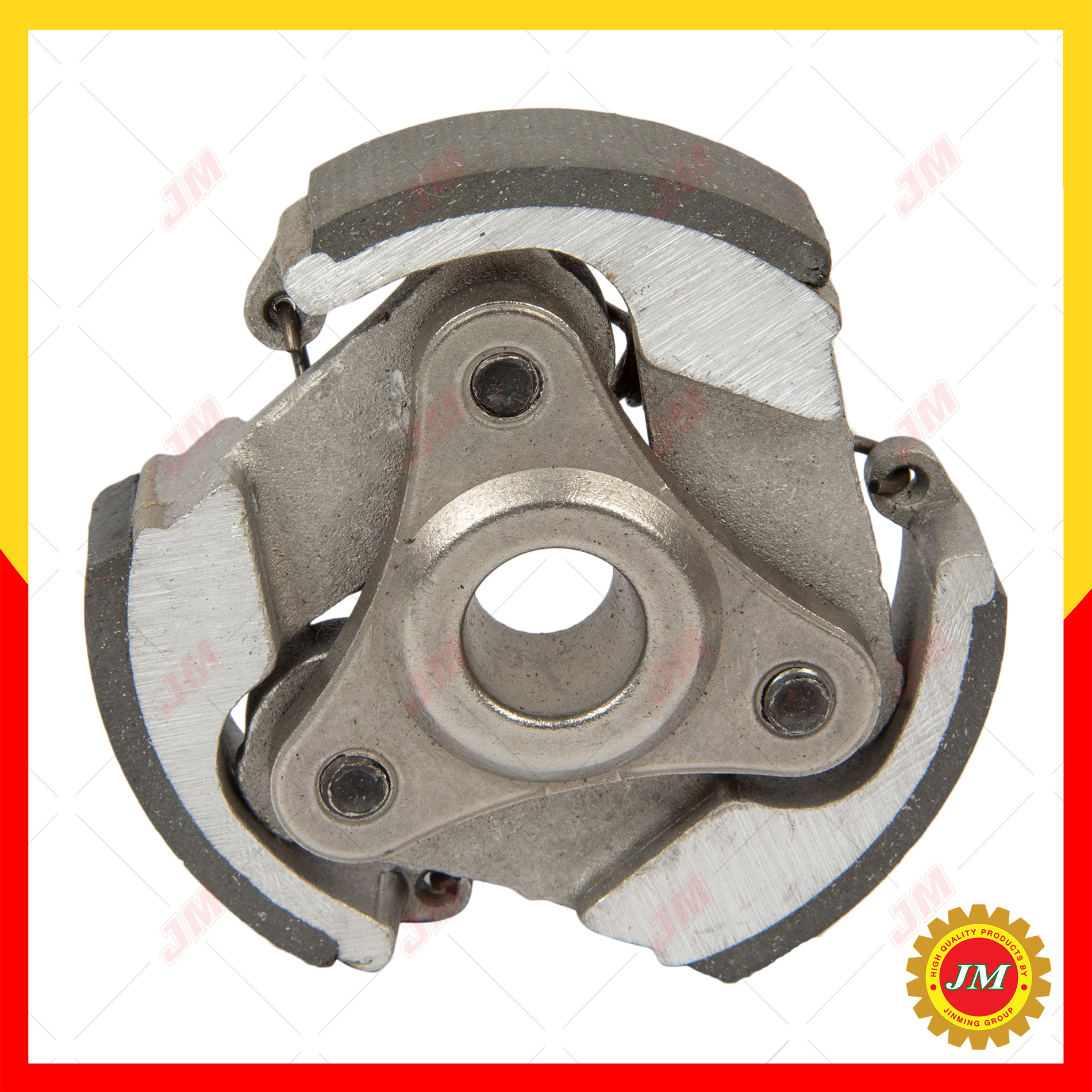 ผ้าครัชพร้อมแท่น NB411 (3 ก้อนครบชุด) เหล็ก / อลูมิเนียม อย่างดี