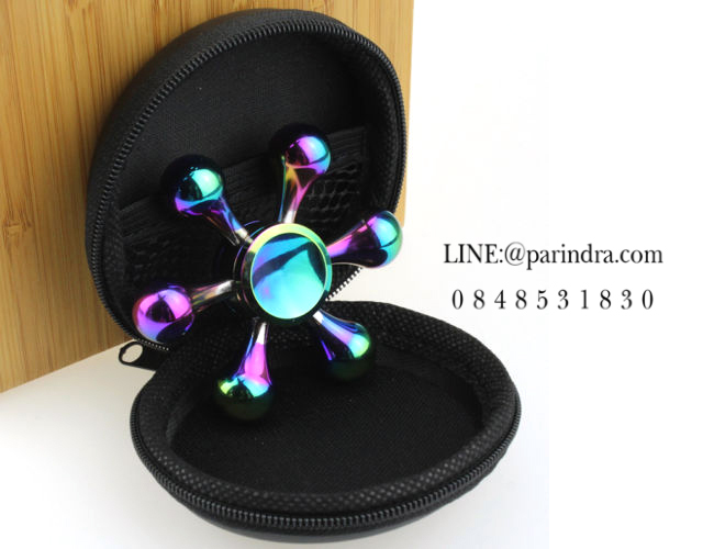 ของเล่นกำลังฮิต Spinner หมุนดี น้ำหนักเยี่ยม สีรุ้ง 3