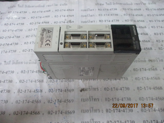 SERVO DRIVE “ MITSUBISHI ” รุ่น MR-J2-20A