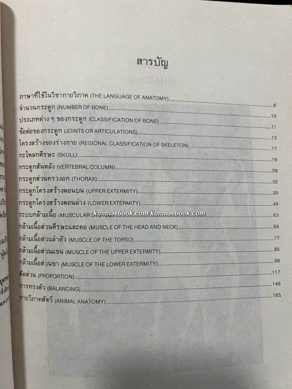กายวิภาค ฉบับนักศึกษาศิลปะ ผลงานของ บุญเลิศ บุตรขาว
