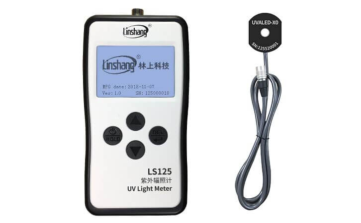 LS125 UV Light Meter+UVALED-X0 Probe (Pre-Order)