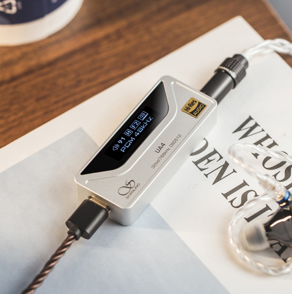Shanling UA4 DAC/AMP พกพา ชิป ESS ES9069Q + Dual RT6863 ประกันศูนย์ไทย