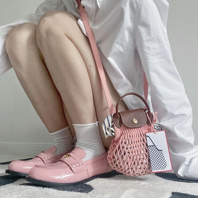 **พร้อมส่ง ไม่ต้องพรี** กระเป๋า Longchamp Fillet สี Rose ของแท้ 100% ความตะมุตะมินี้ ที่ทุกคนตามหา