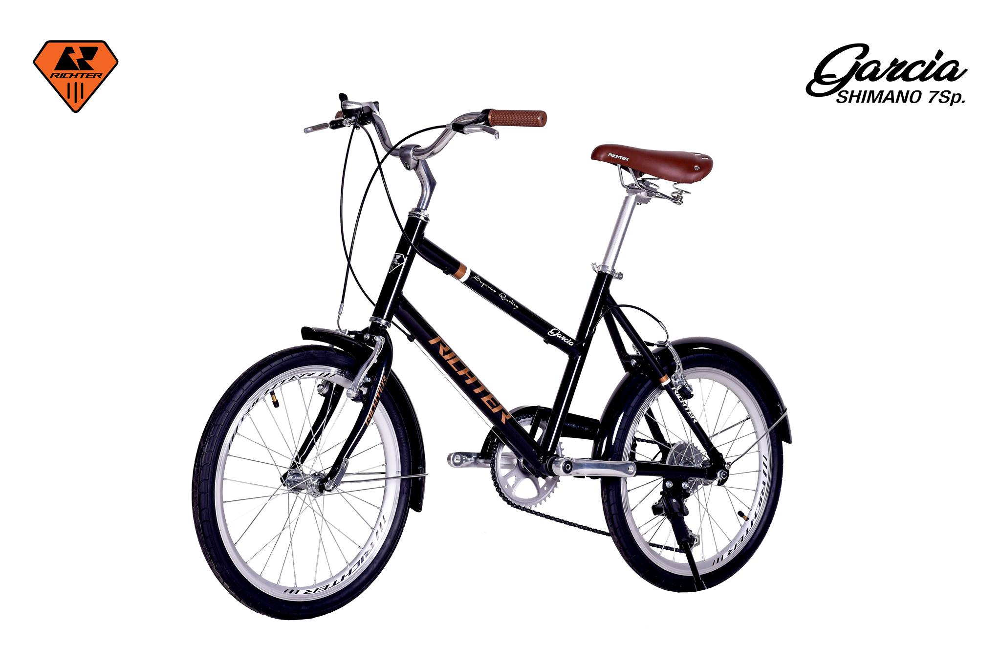 จักรยานมินิ RICHTER MINI GARCIA 406 VINTAGE จักรยานมินิวงล้อ 20 นิ้ว 7สปีด