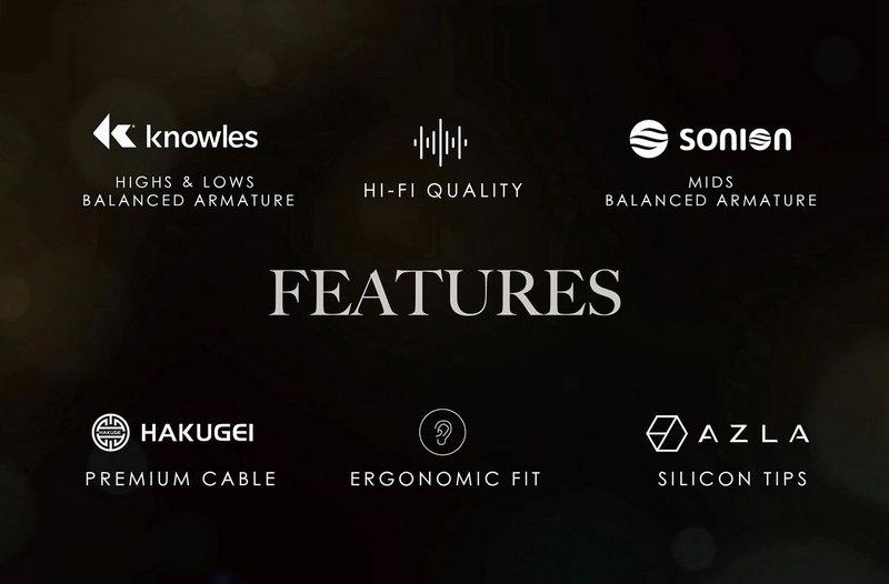 See Audio Bravery Limited หูฟังอินเอียร์มอนิเตอร์ 4 ไดรเวอร์ รุ่นพิเศษ ประกันศูนย์ไทย