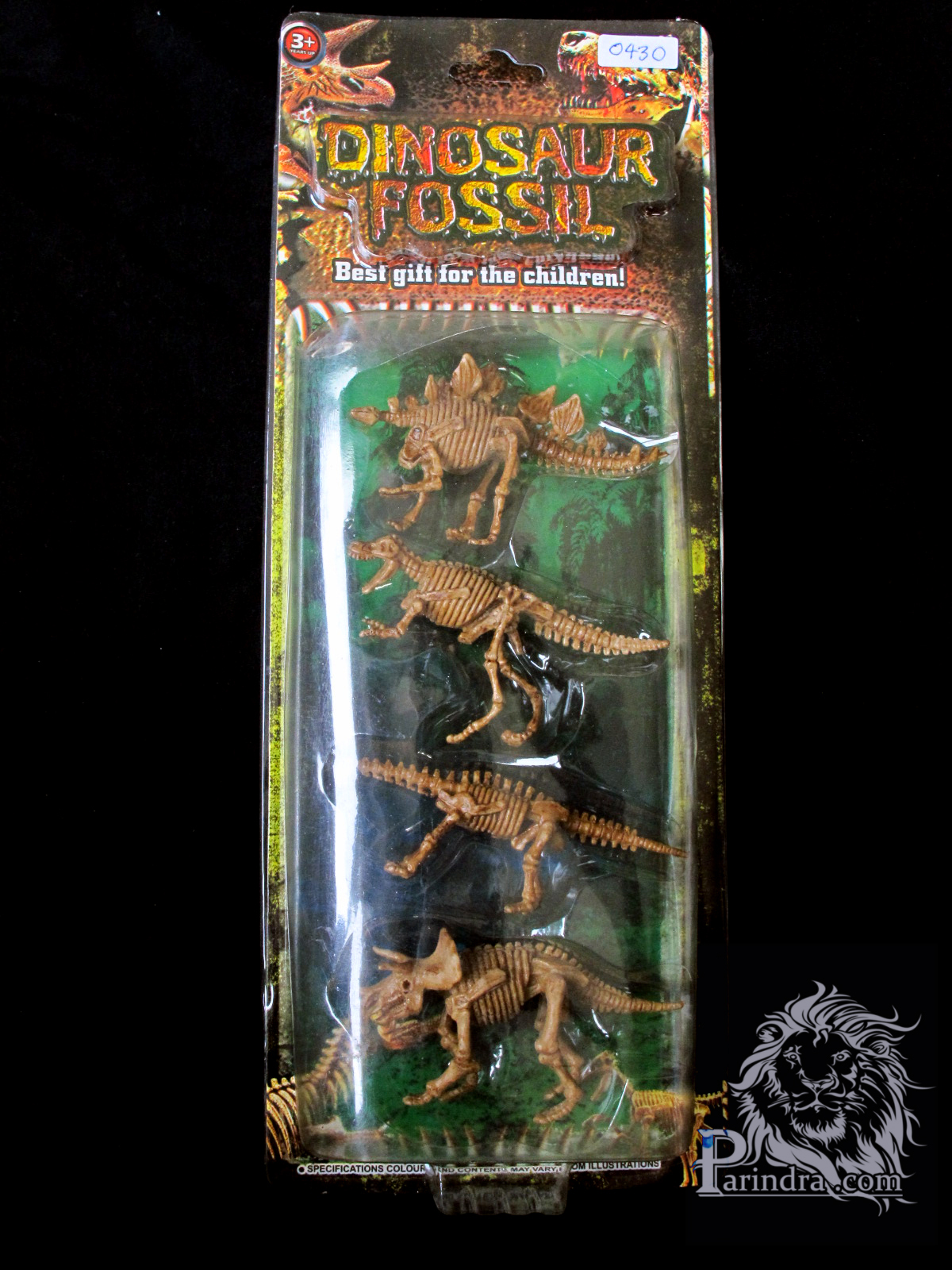 โมเดลฟอสซิลไดโนเสาร์ สัตว์โลกล้านปี ชุด A