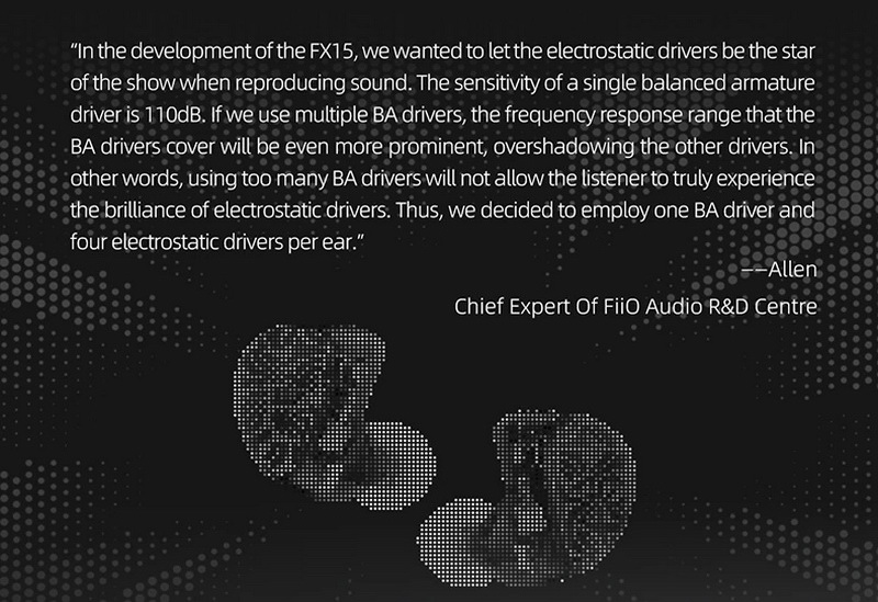 FiiO FX15 หูฟัง Tribrid 6 ไดรเวอร์ 1BA+1DD+4EST รองรับ Hi-Res ประกันศูนย์ไทย