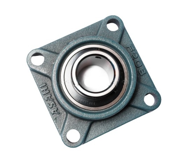 ตลับลูกปืนตุ๊กตา ทรงสี่เหลื่ยม รูเพลา 40 มิลลิเมตร ASAHI อาซาฮี รุ่น UCF208 Pn.A211-0105 (แท้) ##