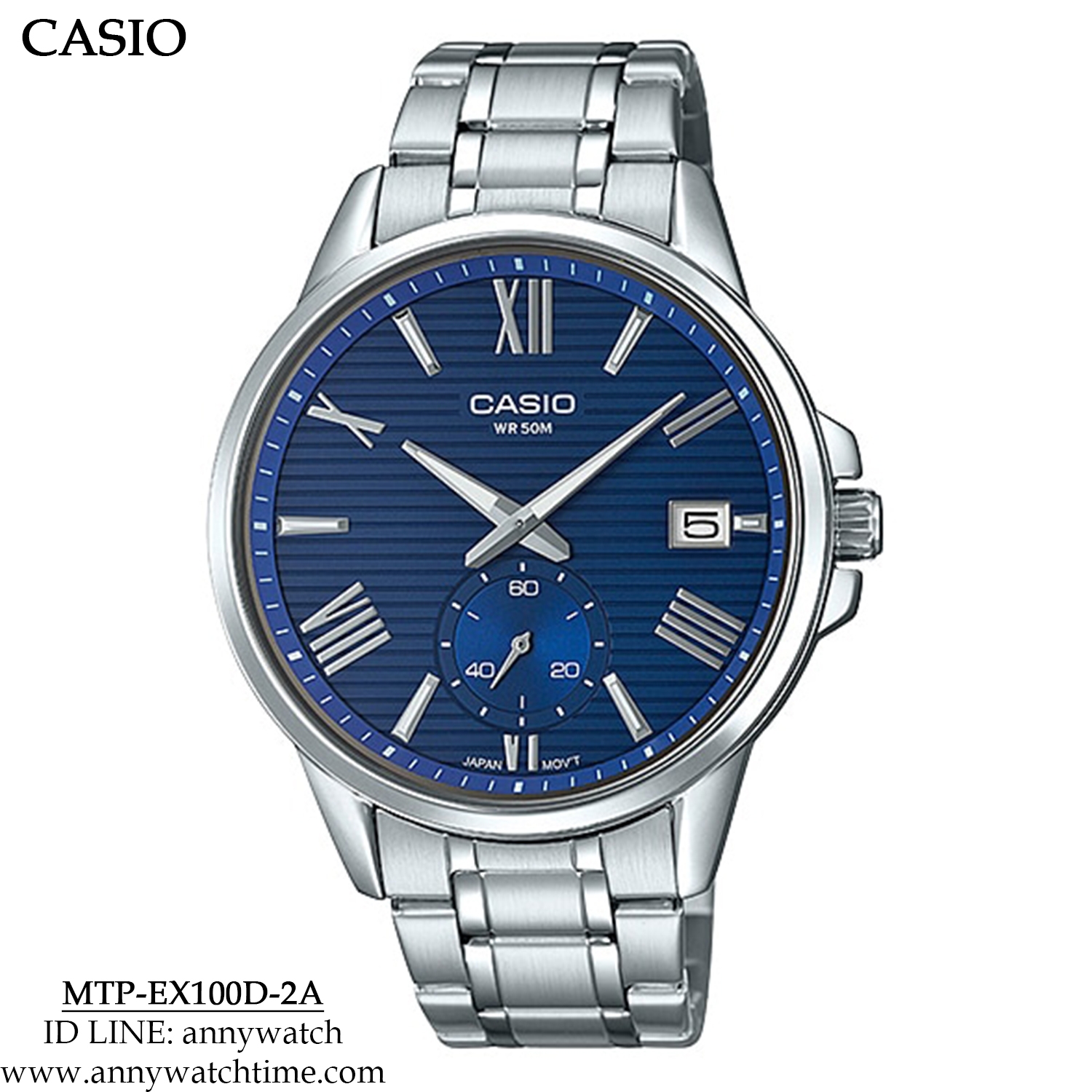 CASIO MTP-EX100D-2A
