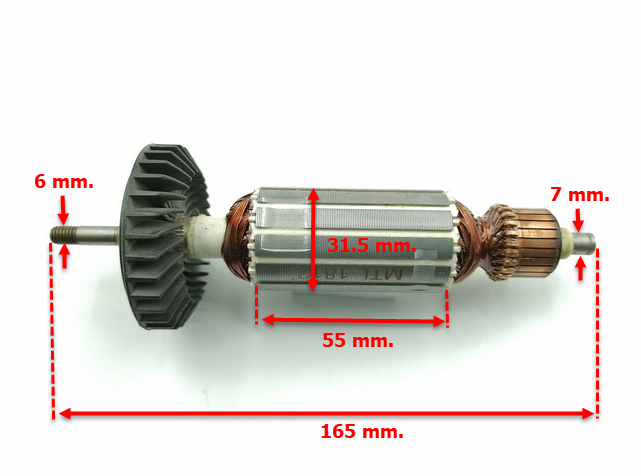 ทุ่น หินเจียร 4 นิ้ว Maktec-มาคเทค รุ่น MT955, MT958 (710w.)
