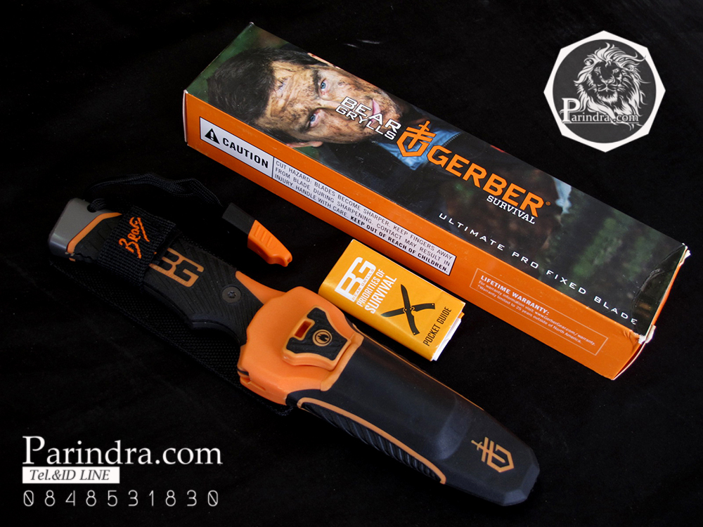 มีดใบตาย Gerber Bear Grylls Ultimate Pro Fixed Blade OEM ขนาด 10 นิ้ว แกร่งสุดๆ