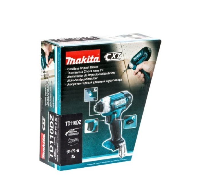ไขควงกระแทกไร้สาย 10.8 โวลต์ Makita มากีต้า รุ่น TD090DWE (แท้) ##