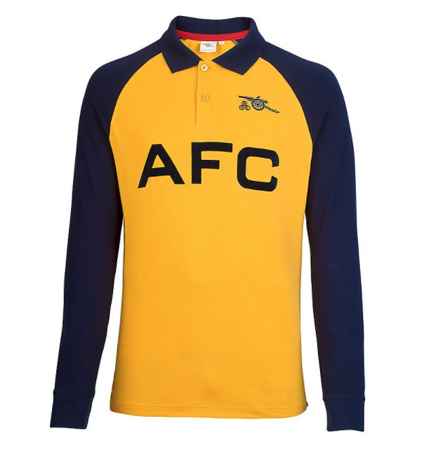 เสื้อโปโลอาร์เซนอลย้อนยุค Heritage 1989 Anfield ของแท้