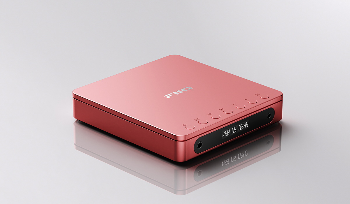 FiiO DM13 / DM13 BT เครื่องเล่น CD รุ่นแรก พร้อมหน้าจอแสดงผล ปุ่มควบคุมการเล่น ช่องเสียบหูฟัง ประกันศูนย์ไทย