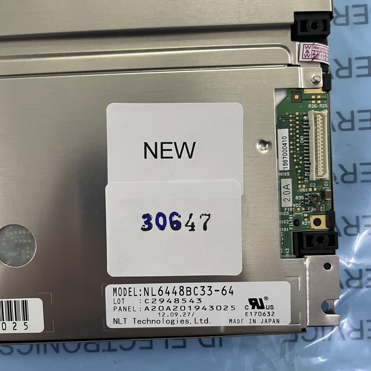 NL6448BC33-64 LCD PANEL“ NEC ”