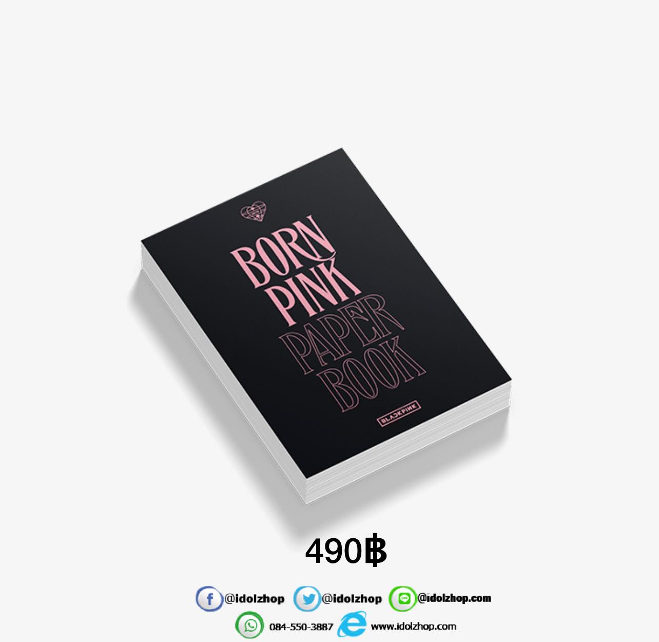 𝐏𝐑𝐄 [BPTOUR] #BLACKPINK PAPER BOOK -นำเข้า 14-25 วัน.-