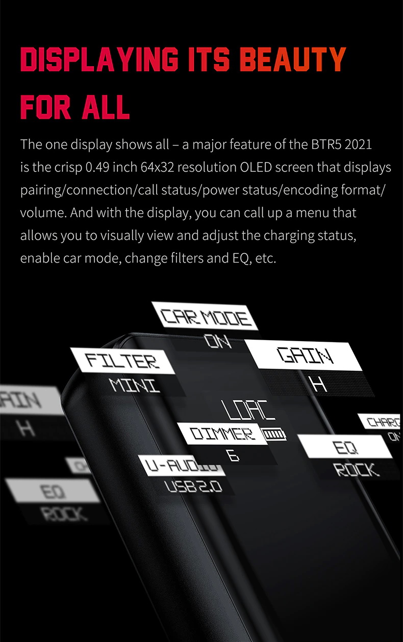 ขาย FiiO BTR5 2021 Bluetooth DAC/AMP ระดับเรือธง รองรับ MQA