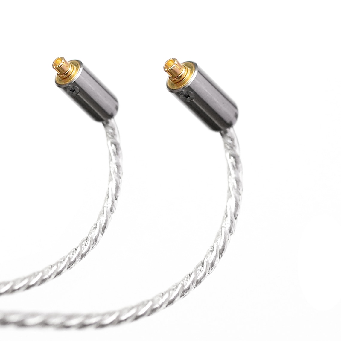 (สินค้ามีตำหนิ) DD BC50B สายอัพเกรดทองแดงชุบเงินถัก 7N OCC ยาว 50CM