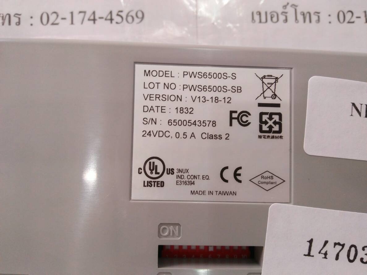 LCD TOUCH SCREEN “ HITECH ” รุ่น PWS6500S-S