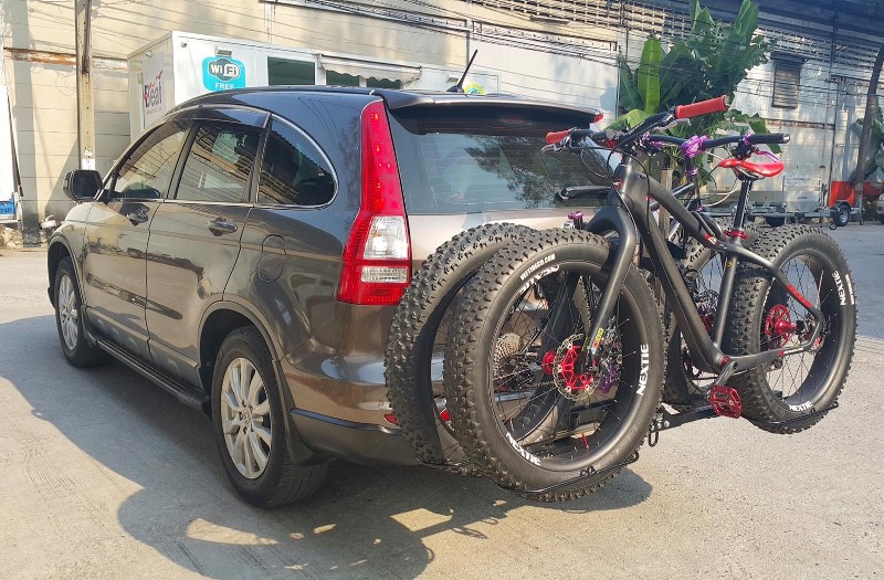 แร็คจักรยาน MASTERHOOK BR2 BICYCLE RACK BR2 CAR BIKE RACK มีแบบฐานจักรยานธรรมดาและ ล้อโต RACK FAT BIKE แร๊คท้ายรถ