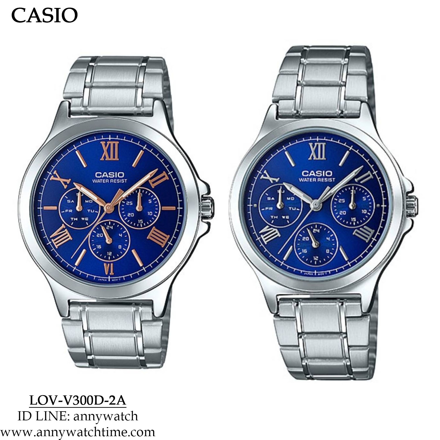 CASIO LOV-V300D-2A